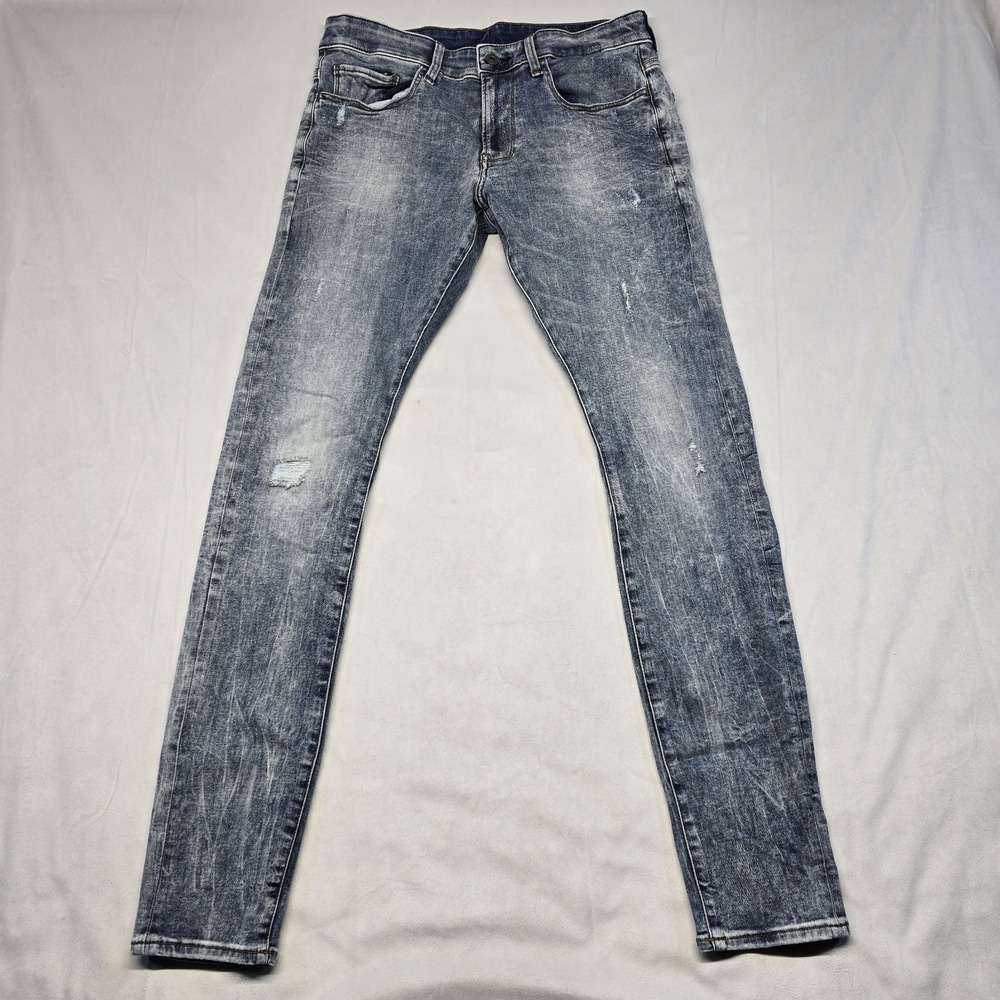 G Star Raw 3301 Deconstructed Super Slim Jeans Men Size 30x32
